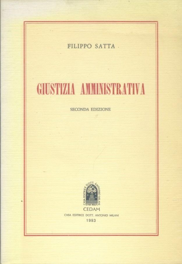 Giustizia amministrativa - copertina