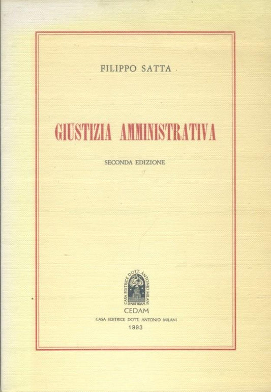 Giustizia amministrativa - copertina
