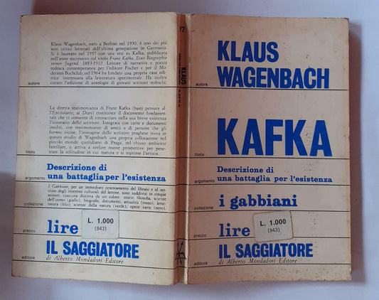 Kafka - copertina