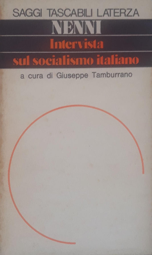 Intervista sul socialismo italiano - copertina