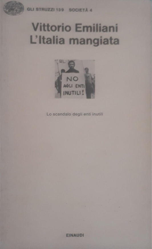 L'Italia mangiata: lo scandalo degli enti inutili - copertina