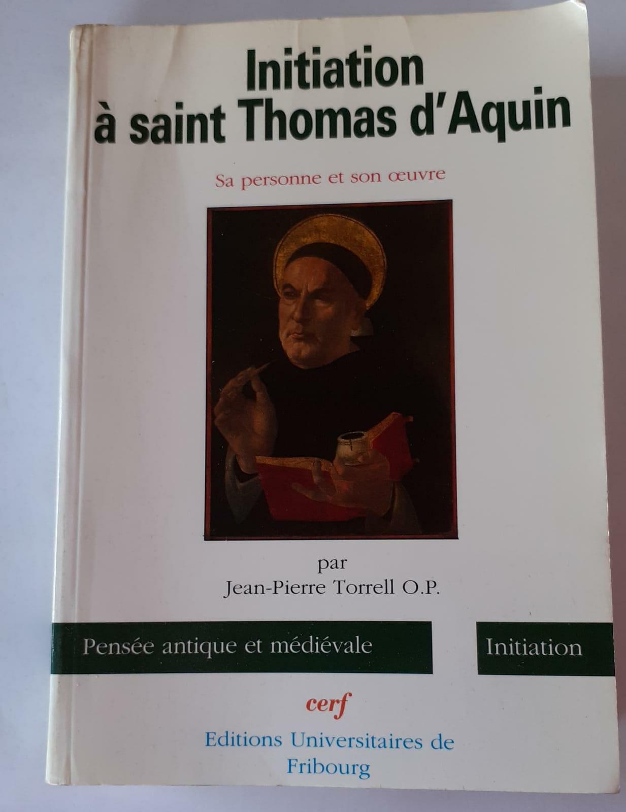 Initiation a saint Thomas d'Aquin - copertina