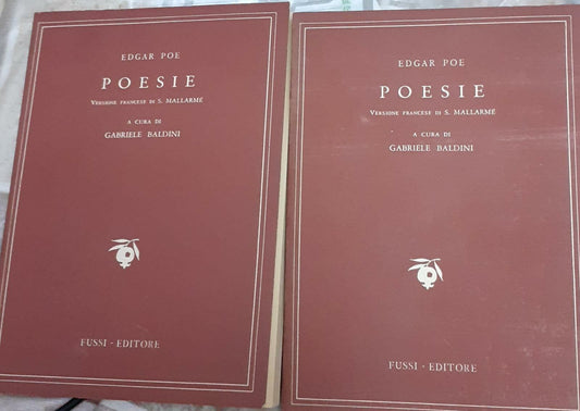 Les Poèmes d'Edgar Poe. Volume I II - copertina