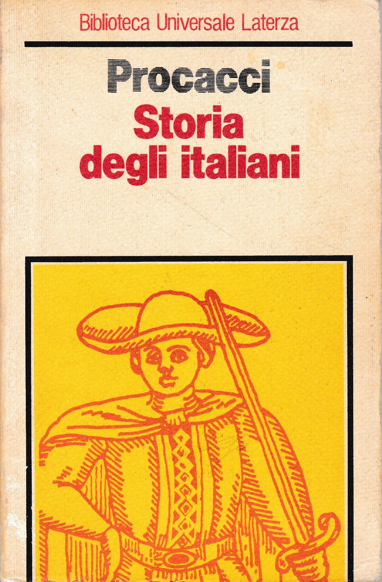 Storia degli italiani - copertina