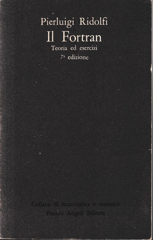 Il Fortran. Teoria ed esercizi - copertina