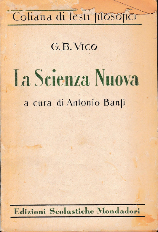 La Scienza Nuova - copertina