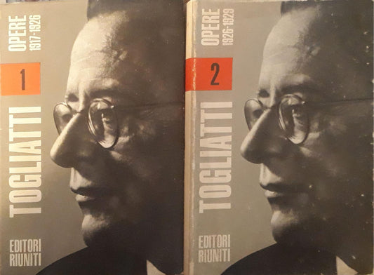 Opere : Vol. I 1917-1926 - p. 943; Vol. II 1926-1929 p. 806 - copertina