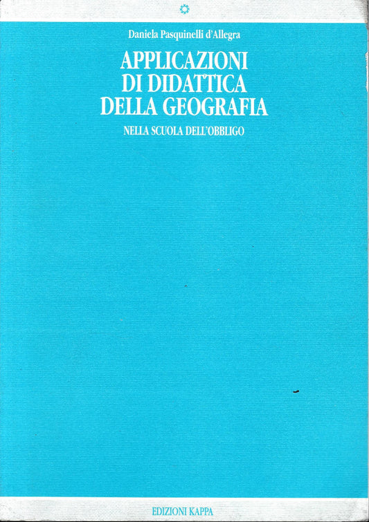 Applicazioni di didattica della nella scuola dell'obbligo - copertina