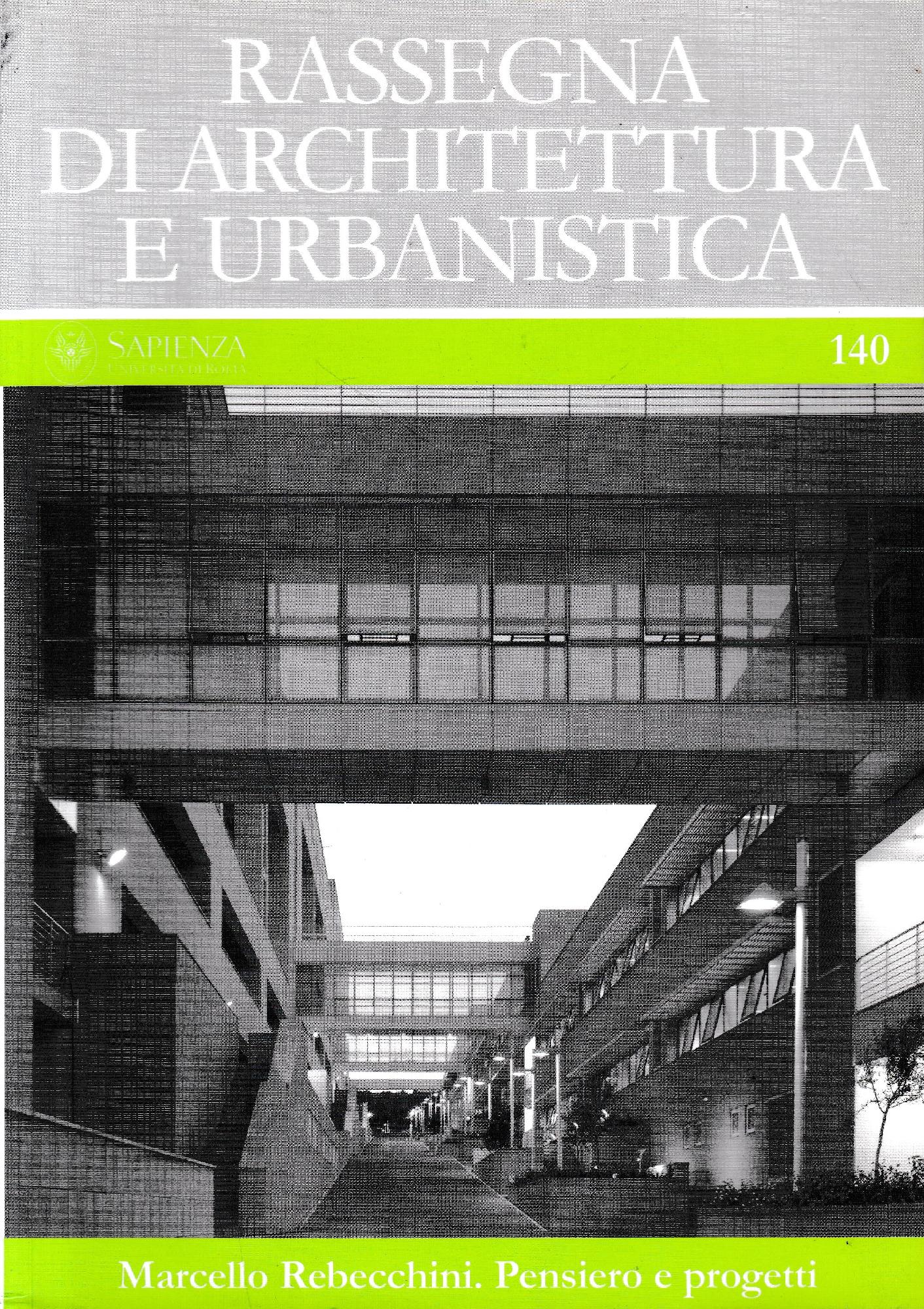 Rassegna di architettura e urbanistica 140. Marcello Rebecchini. Pensiero e progetti - copertina