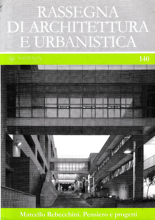Rassegna di architettura e urbanistica 140. Marcello Rebecchini. Pensiero e progetti - copertina