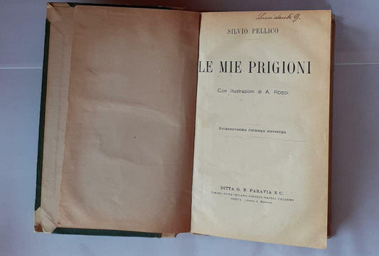 Le mie prigioni - copertina