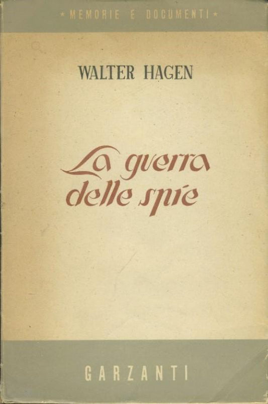 La guerra delle spie - copertina