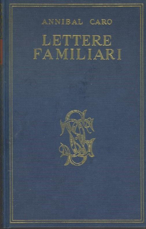 Lettere familiari - copertina