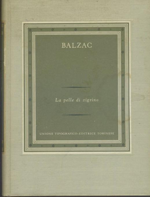 La pelle di zigrino - copertina