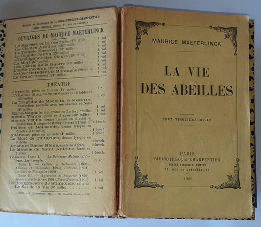 La vie des abeilles - copertina