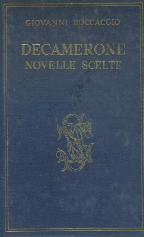 Decamerone novelle scelte - copertina