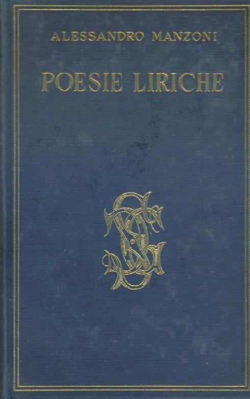Poesie liriche - copertina
