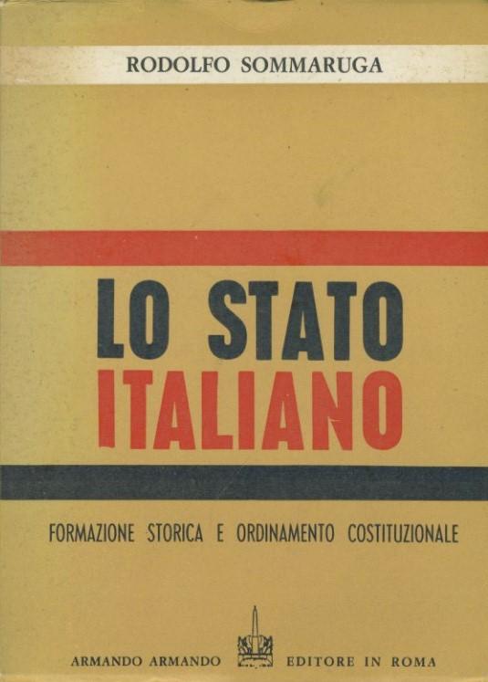 Lo stato italiano - copertina