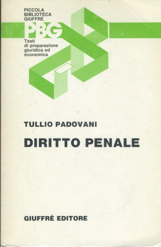 Diritto penale - copertina