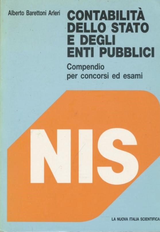 Contabilità dello stato e degli enti pubblici - copertina
