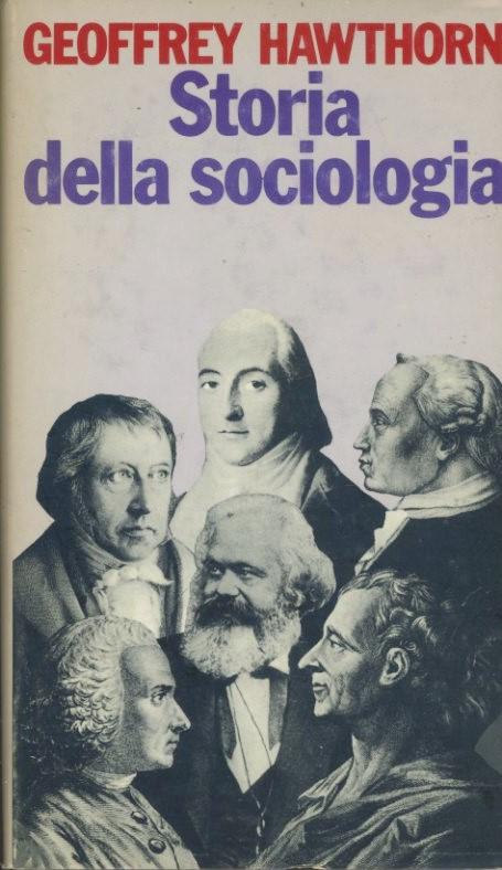 Storia della sociologia - copertina