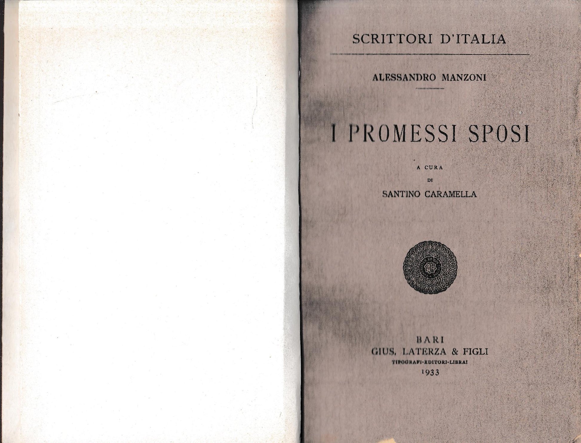 I promessi sposi - copertina