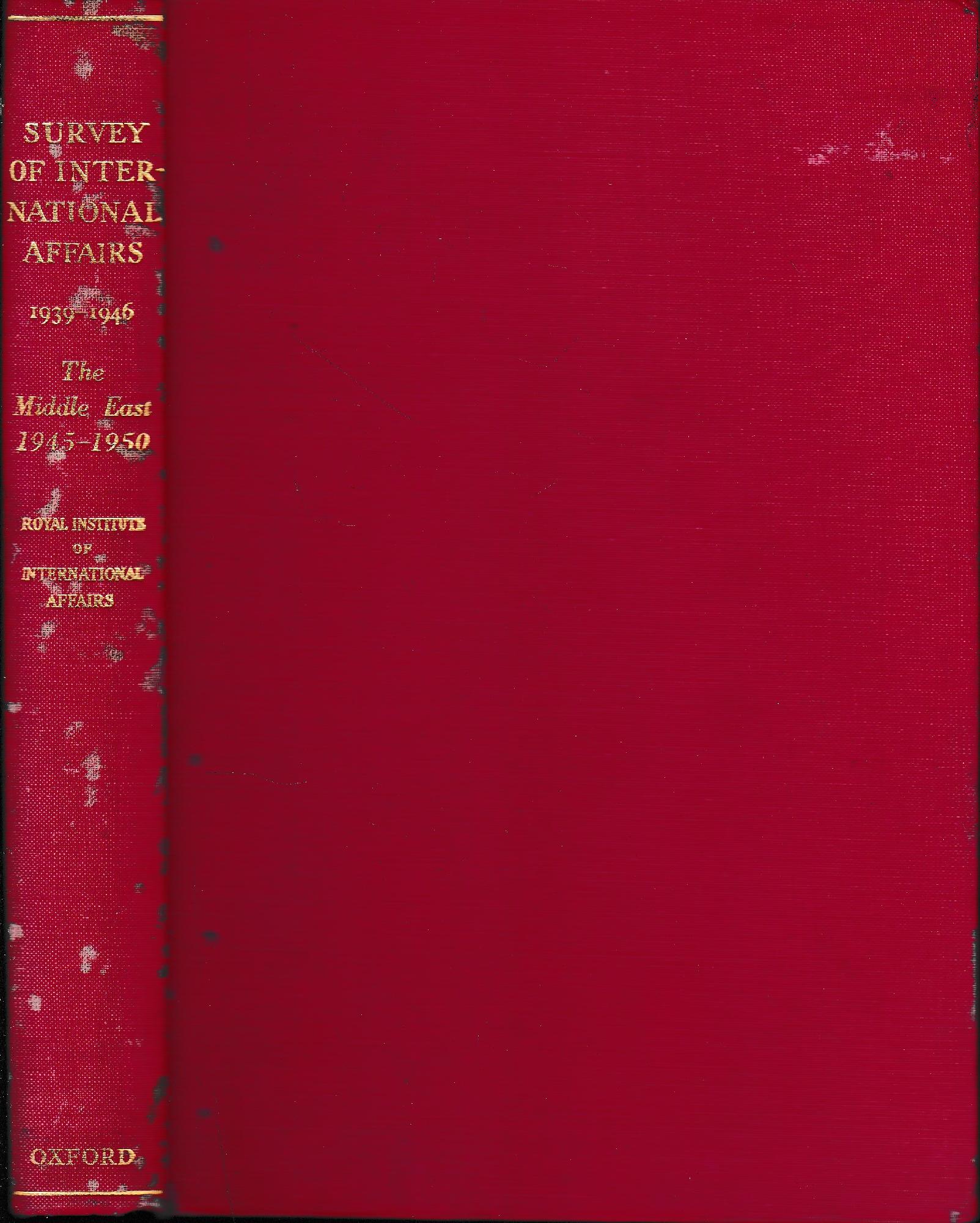 The Middle East 1945-1950 - copertina