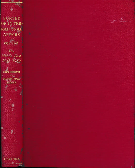 The Middle East 1945-1950 - copertina