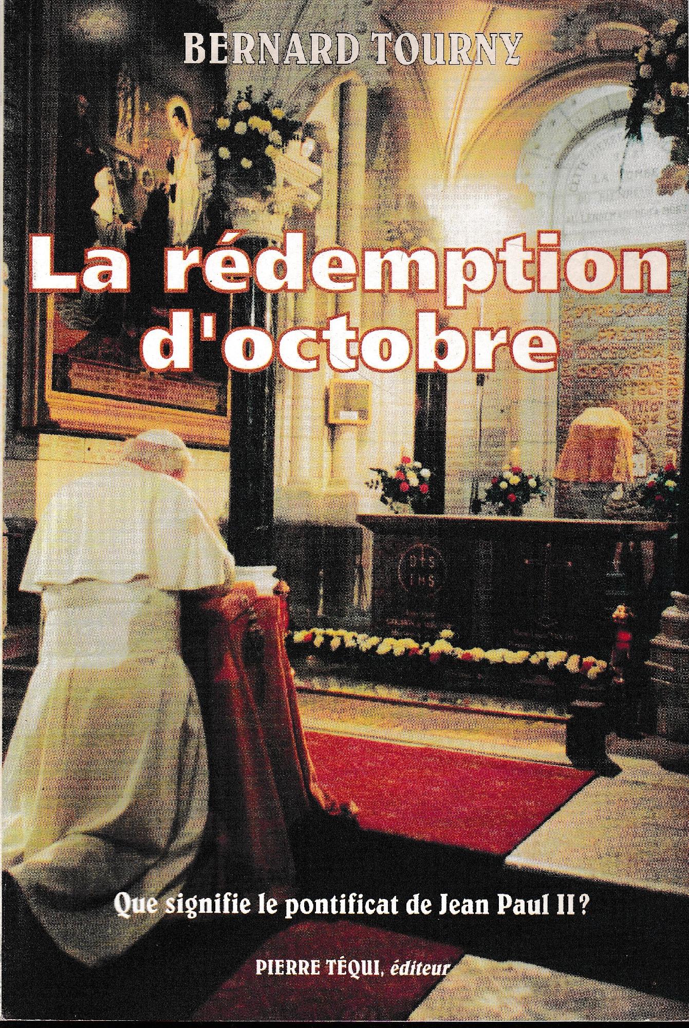 La rédemption d'octobre: Lecture d'un signe des temps, le 16 octobre 1978 - copertina