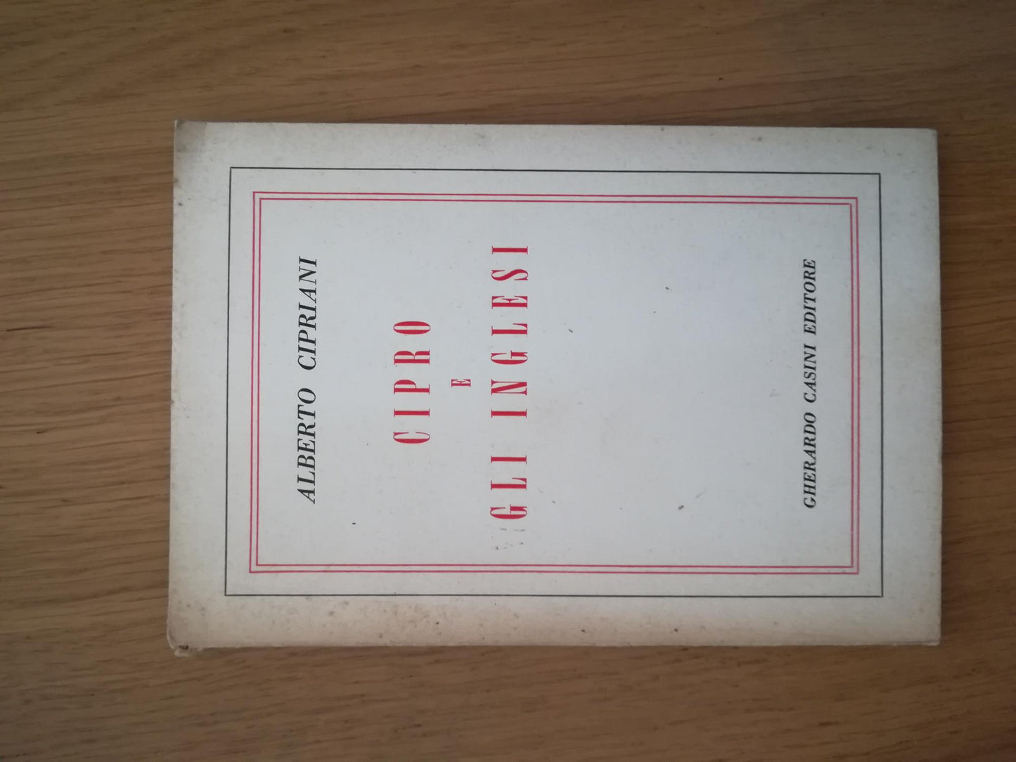 Cipro e gli inglesi - copertina