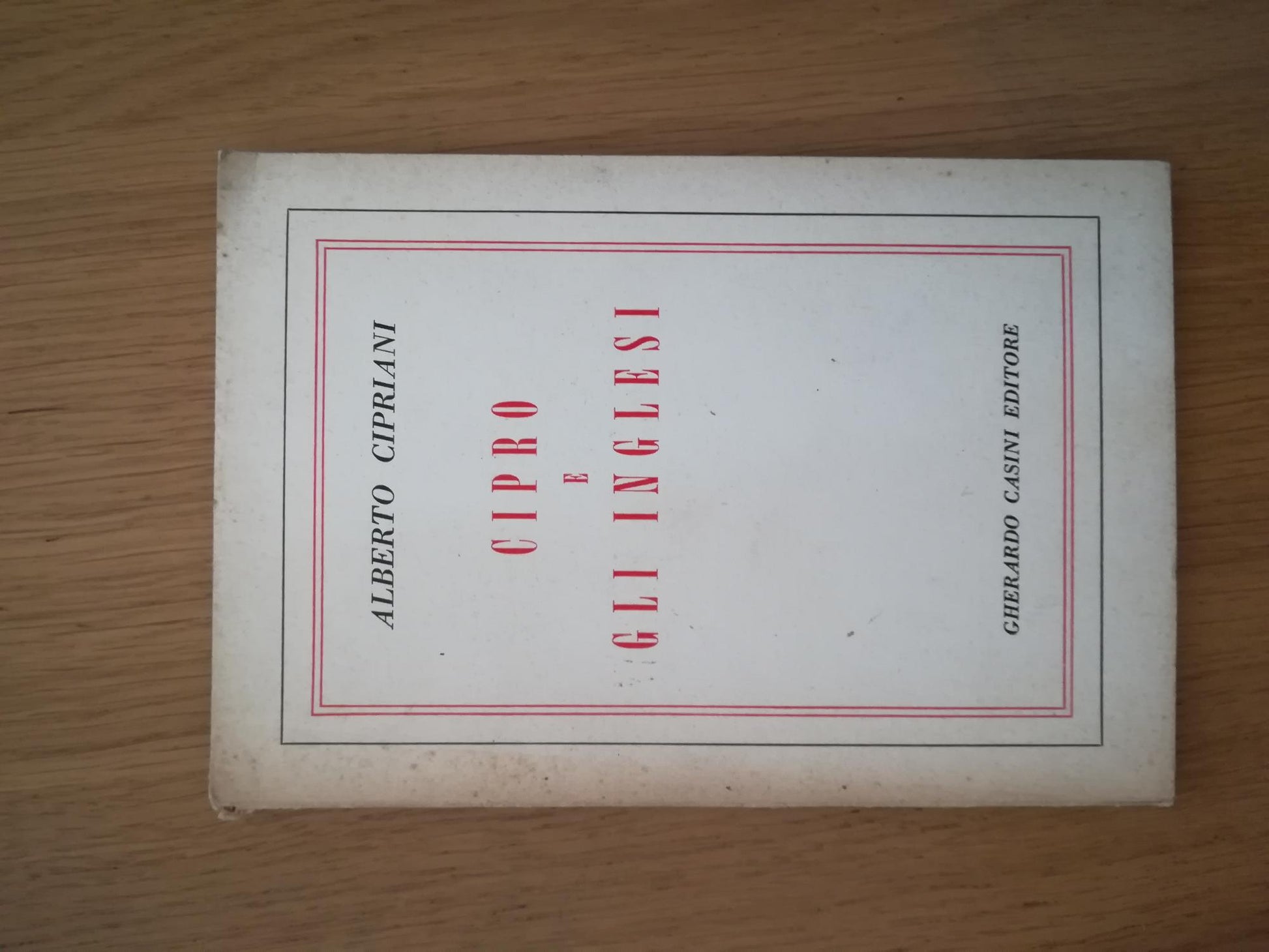 Cipro e gli inglesi - copertina