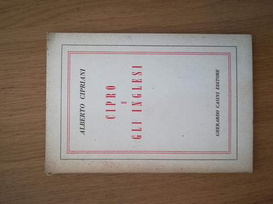 Cipro e gli inglesi - copertina