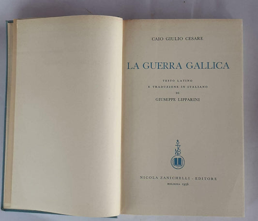 La Guerra Gallica - copertina
