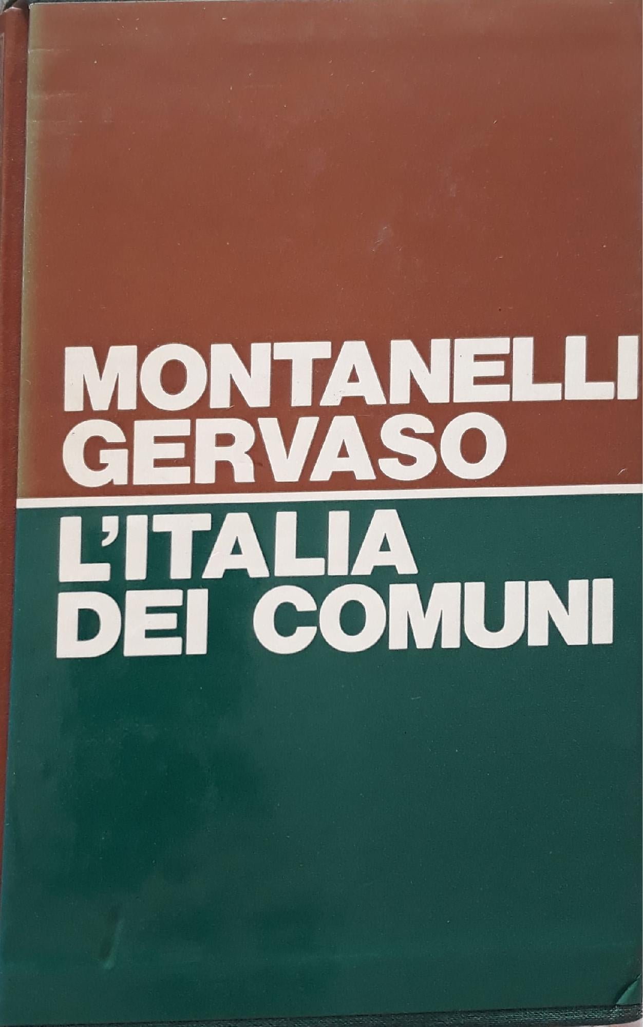 L'Italia dei comuni. Il medioevo dal 1000 al 1250 - copertina