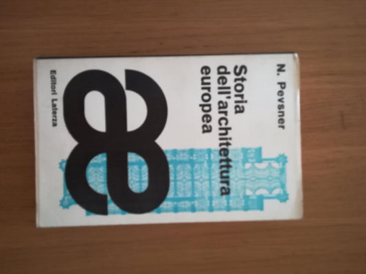 Storia dell'architettura europea - copertina