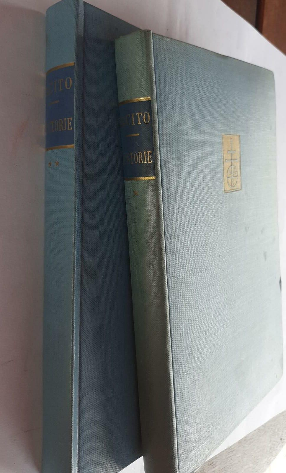 Le storie Volume I (libri I-II) Volume II (Libri III-IV-V) - copertina