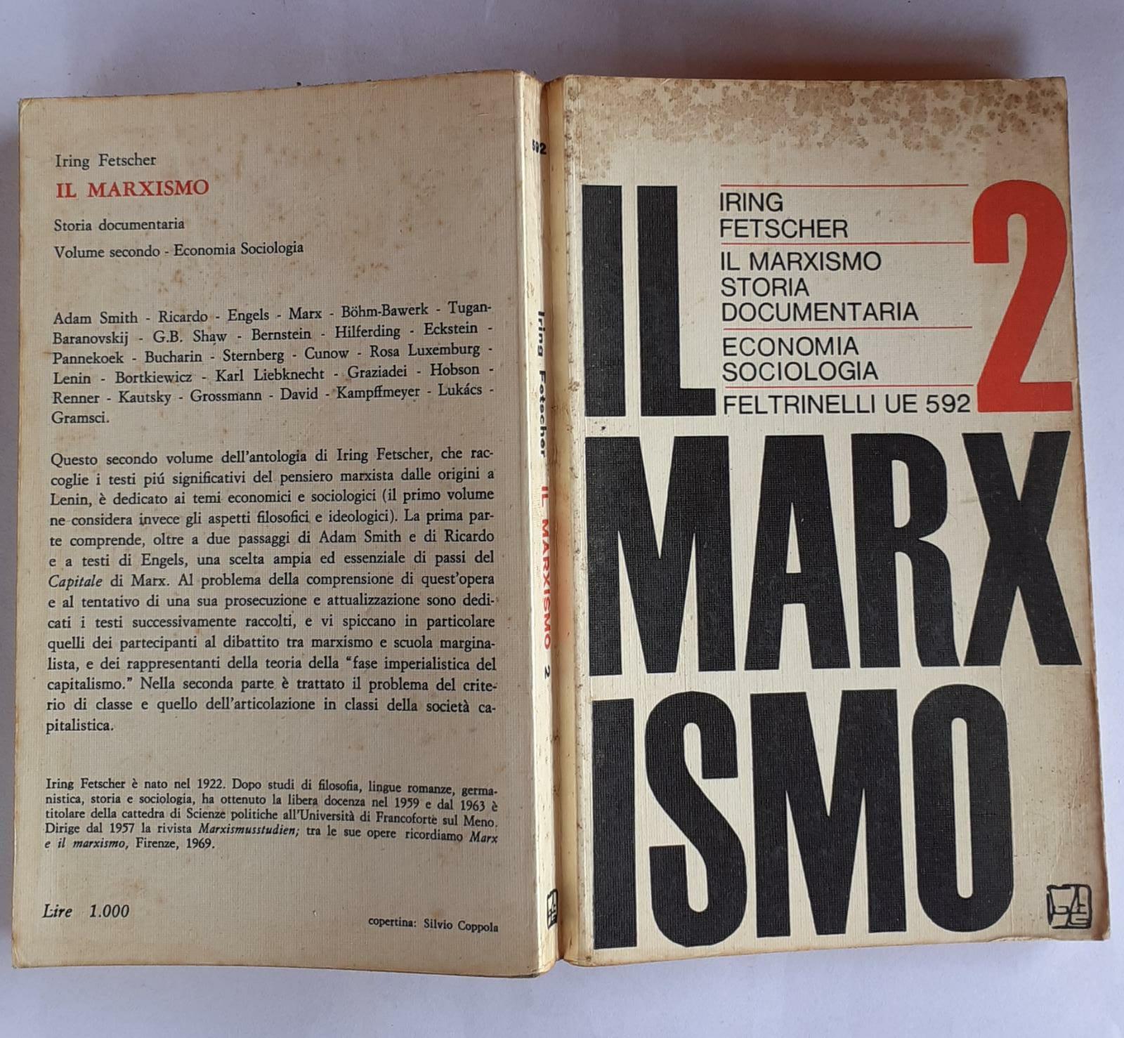 Il  Marxismo. Storia documentaria. Volume secondo - copertina