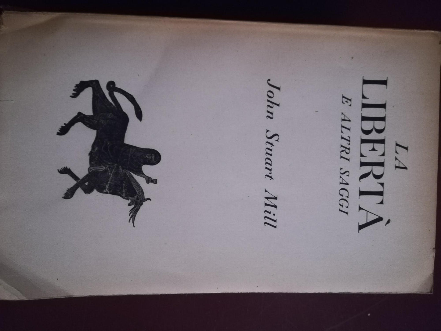 La libertà e altri saggi - copertina