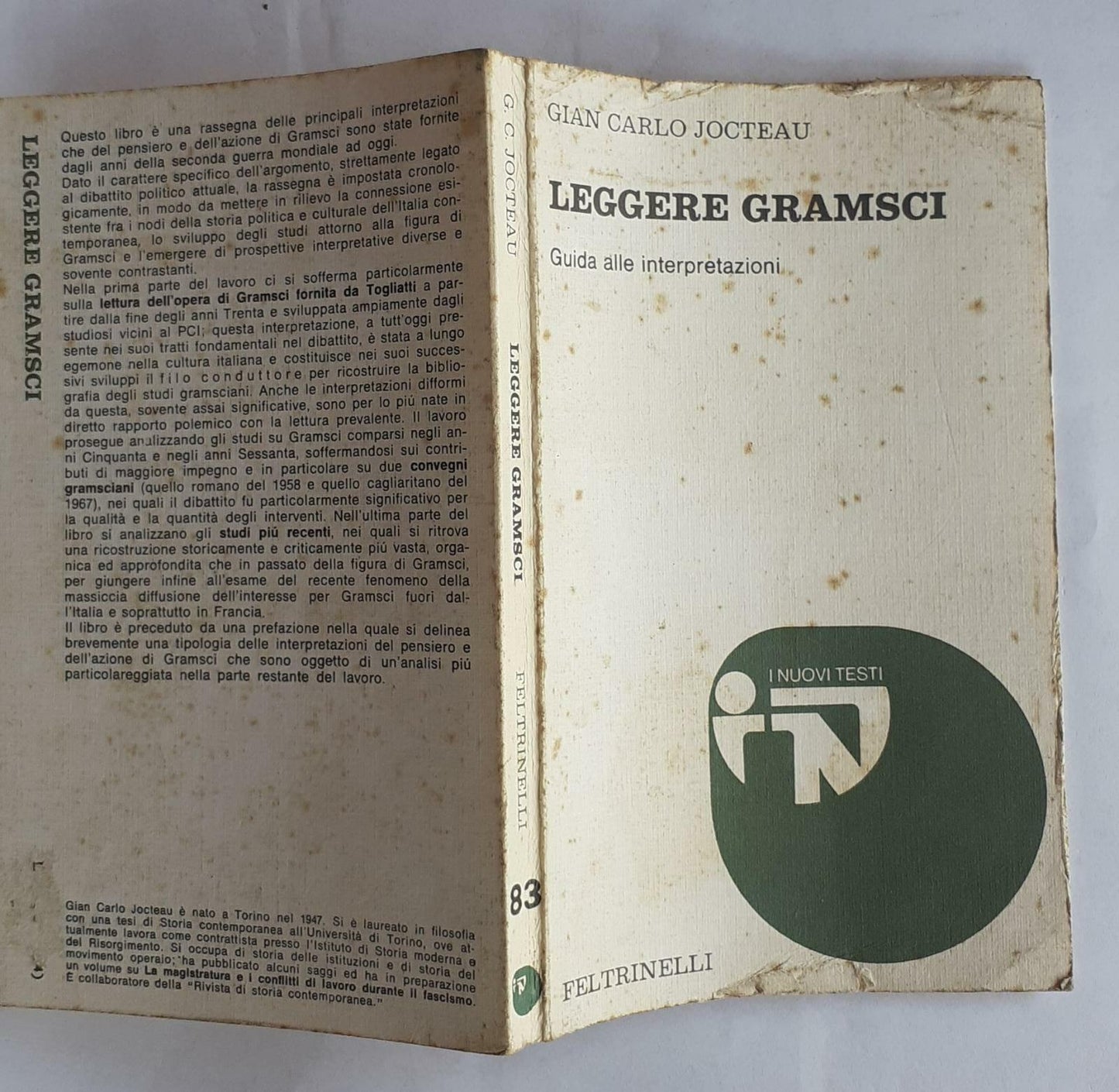 Leggere Gramsci - copertina
