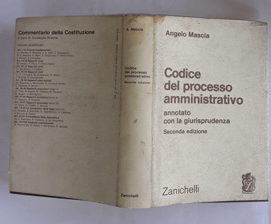 Codice del processo amministrativo - copertina