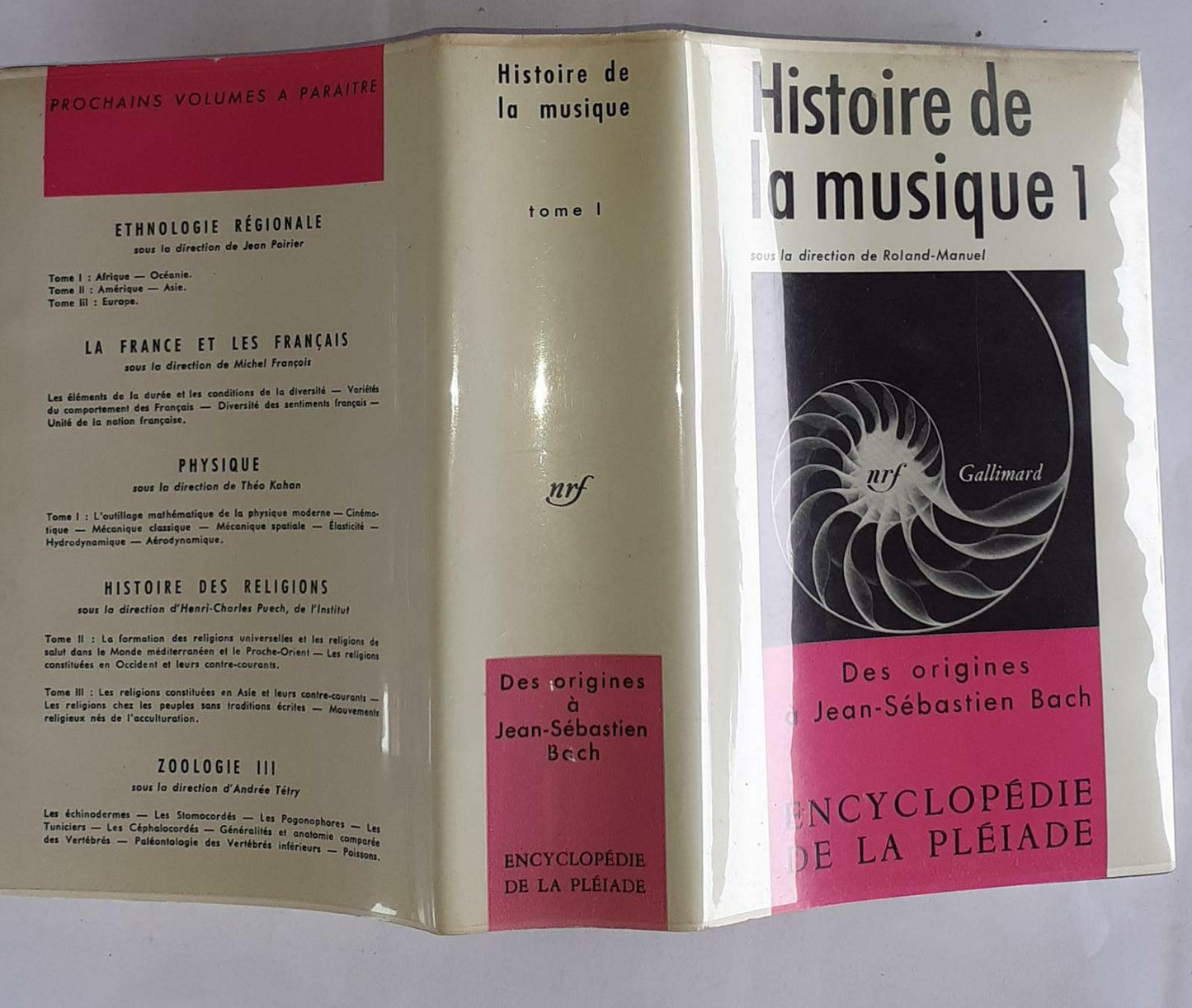 Histoire de la musique tome 1 - copertina