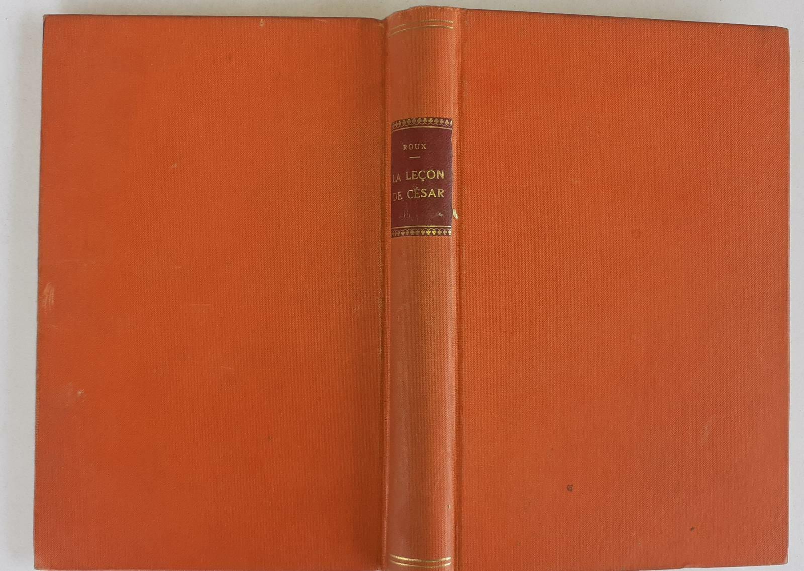 La lecon de Cesar - copertina