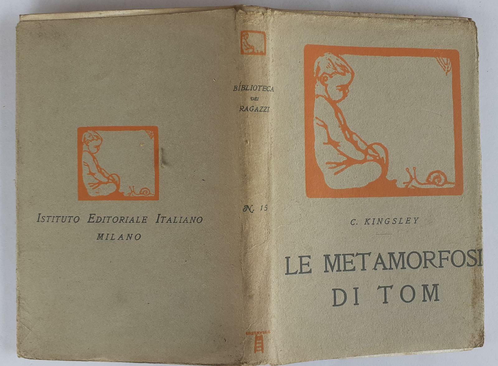 Le metamorfosi di Tom - copertina