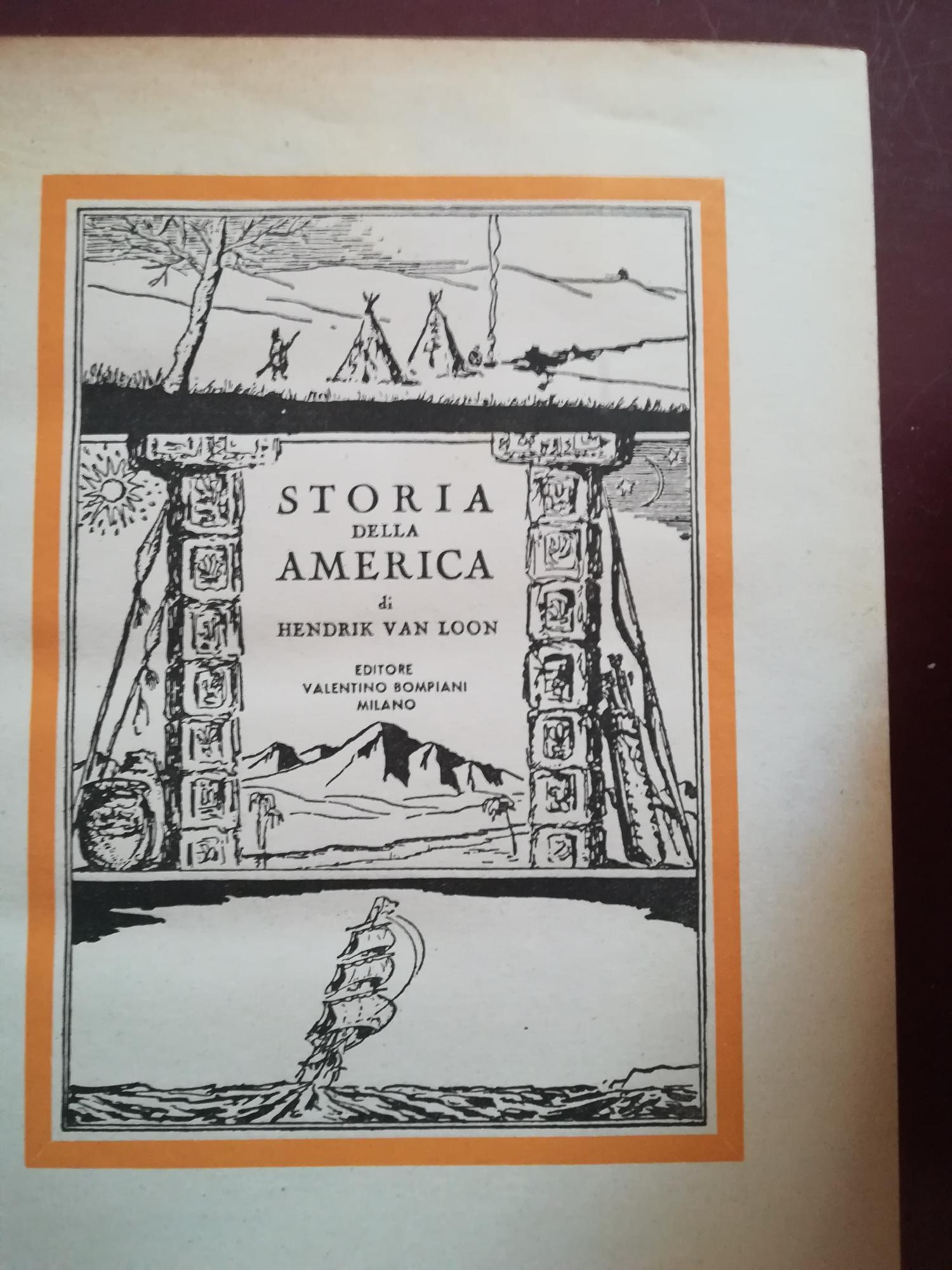 Storia dell'America - copertina