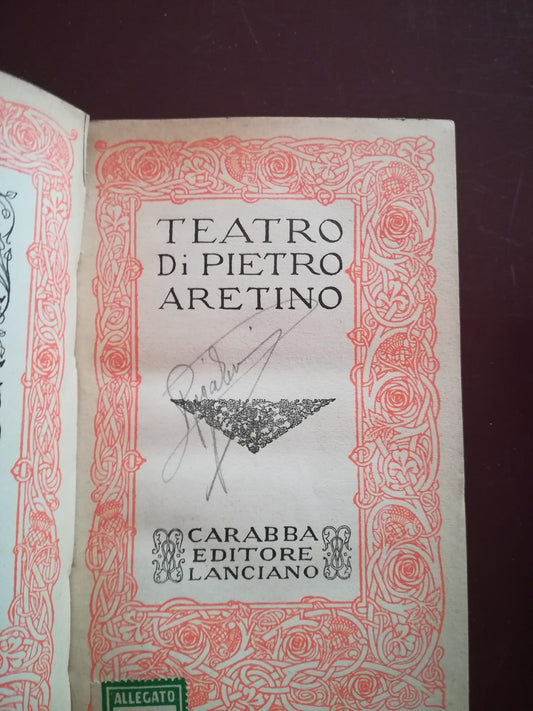 Teatro - copertina