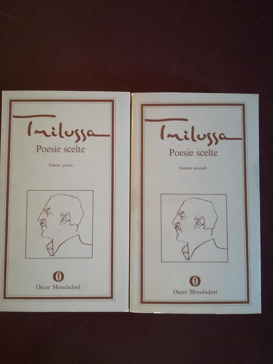 Poesie scelte. Vol. I e II - copertina