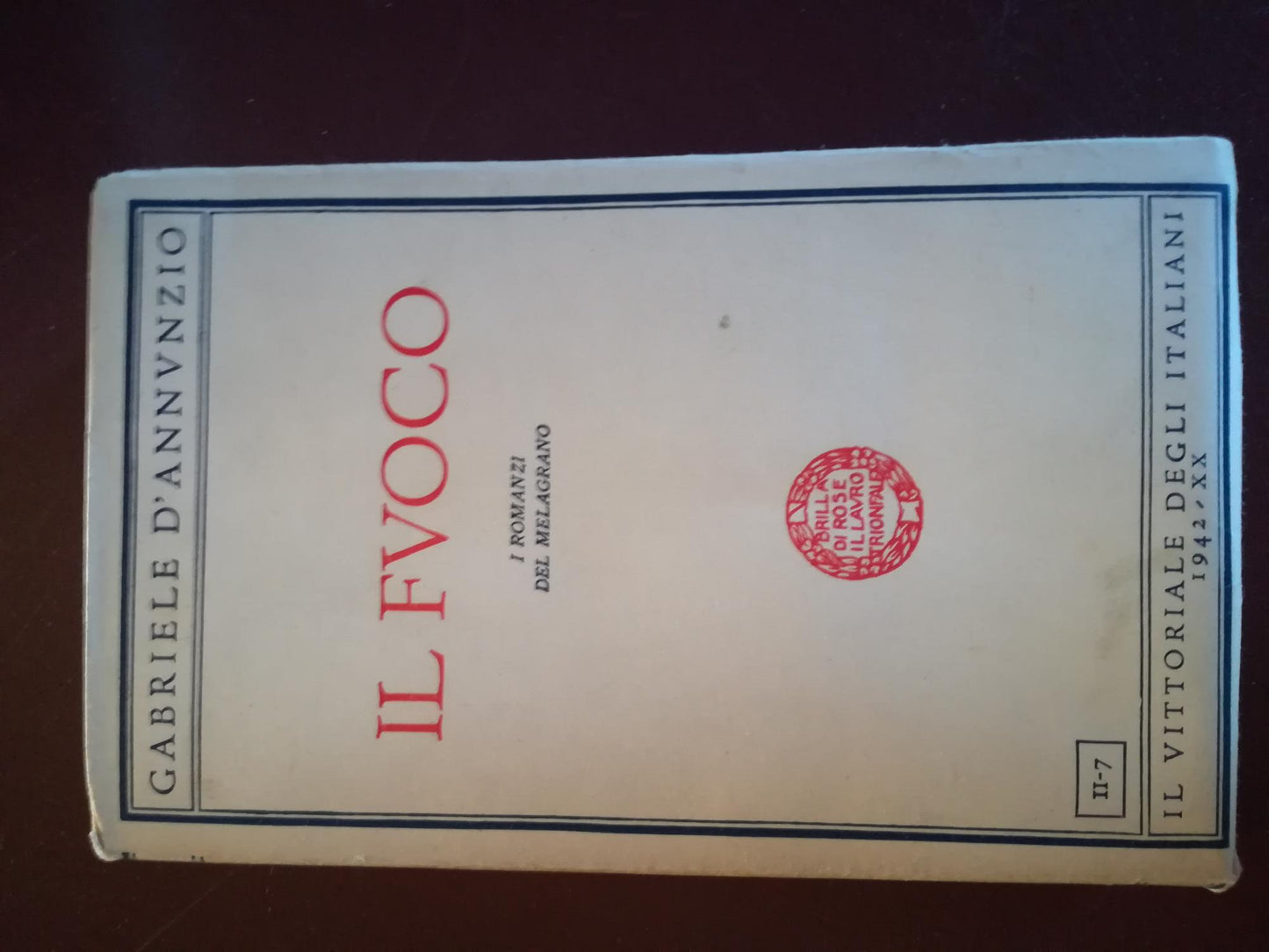 Il fuoco - copertina