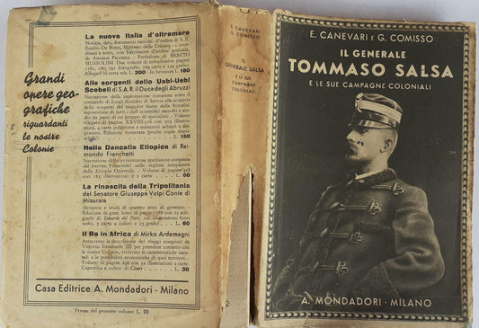 Il generale Tommaso Salsa e le sue campagne coloniali. Lettere e documenti - copertina
