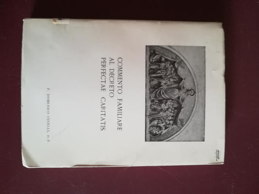 Commento familiare al decreto perfectae caritatis - copertina