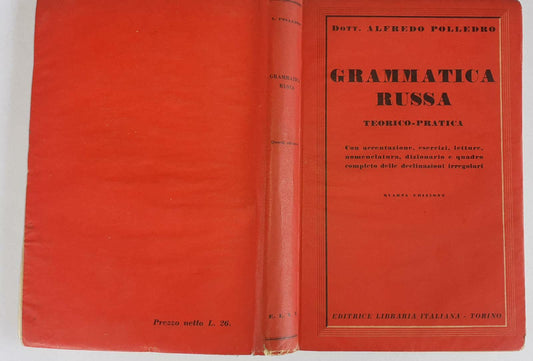Grammatica Russa Teorico-pratica - copertina